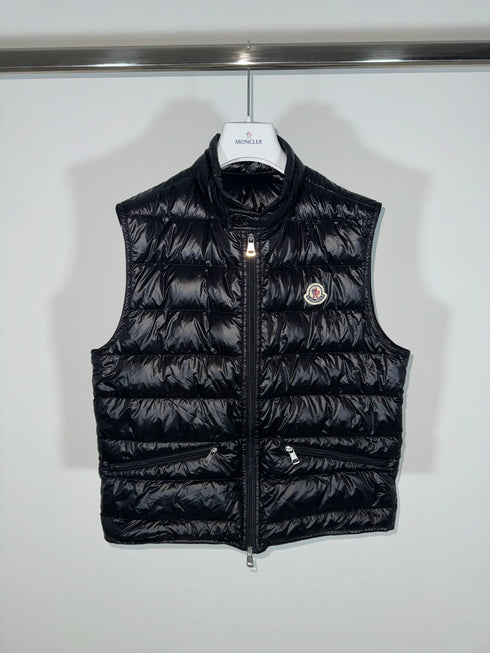 Moncler Gui Gilet Size 2 Black